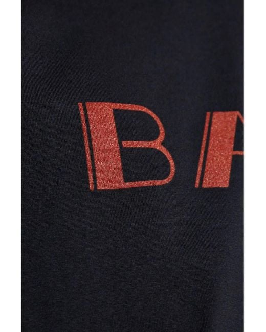 Bally T-Shirt Aus Bio-Baumwolle Mit Logo-Print in Blue für Herren