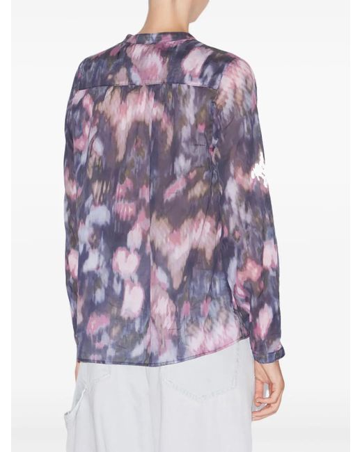 Isabel Marant Purple Maria Blouse