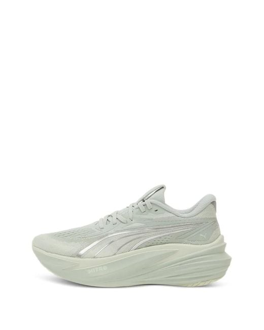 PUMA Gray Magmax Nitro 2 Running Shoes