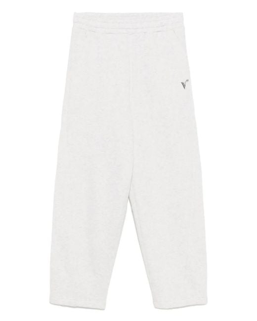 FIVE CM Joggingbroek Met Wijde Pijpen in het White voor heren