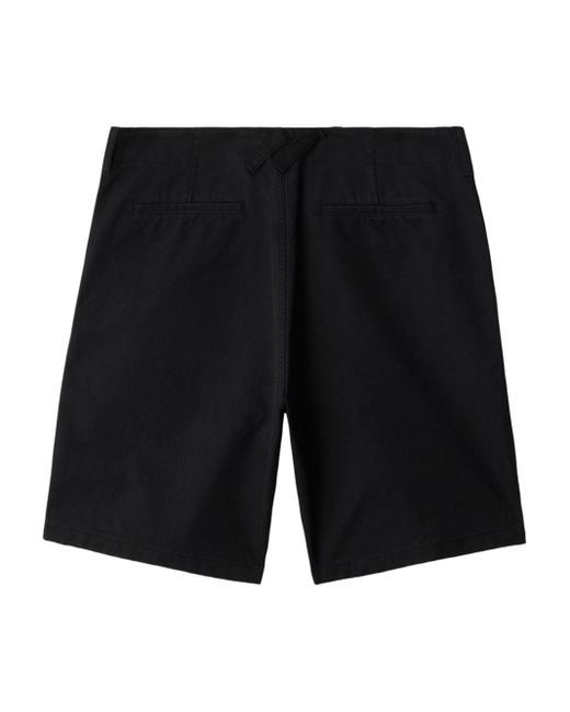 Burberry Black Cotton Bermuda Shorts for men