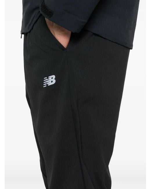 Pantalones de chándal con cinturilla elástica New Balance de hombre de color Black