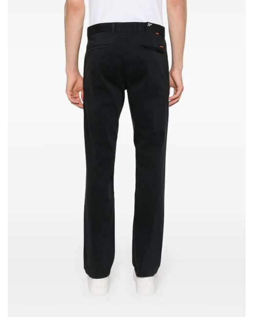 メンズ Boss ストレートパンツ Black