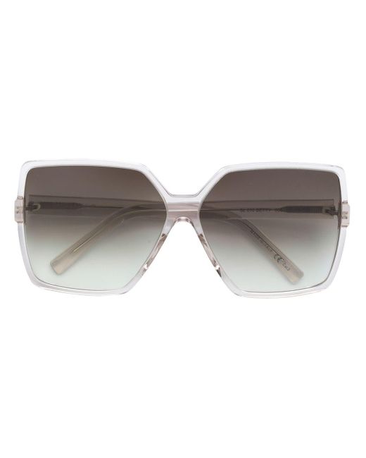 Oversized sunglasses Saint Laurent en coloris Multicolor