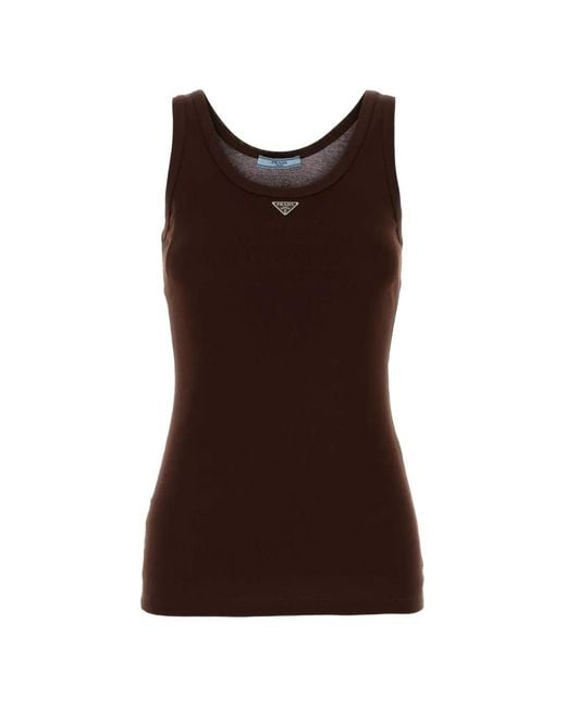 Prada Brown Jersey
