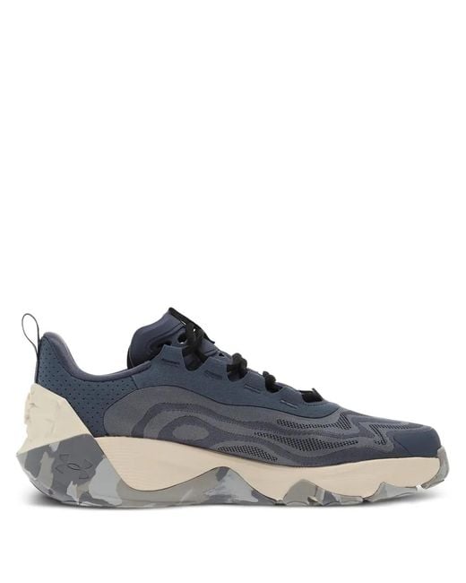 Under Armour Blue Project Rock 8 Sneakers for men