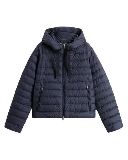 Chaqueta Con Capucha Woolrich de color Blue