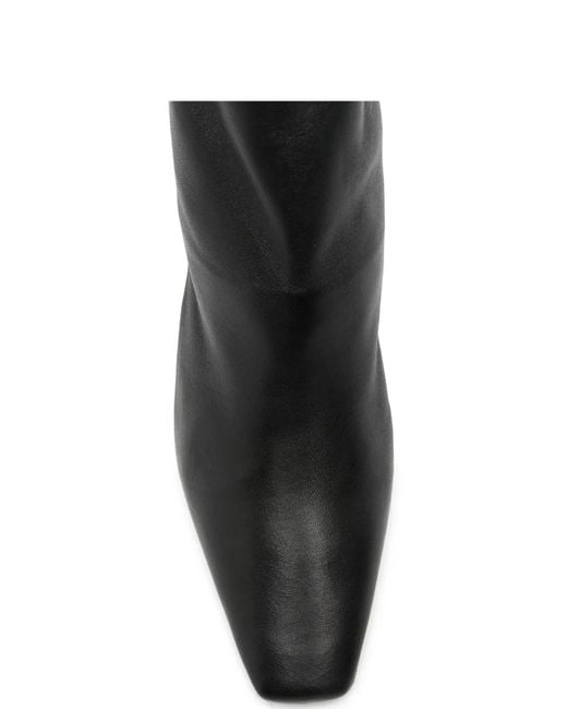BIANCADI Black Zip-Fastening Boots