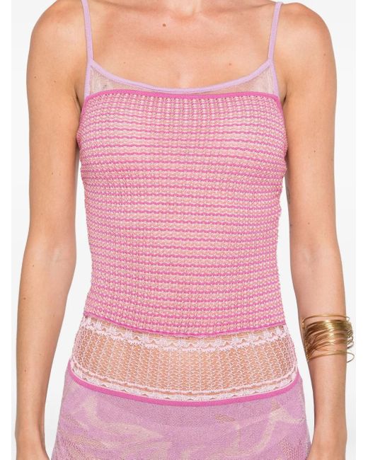 Roberta Einer ニット マキシドレス Pink