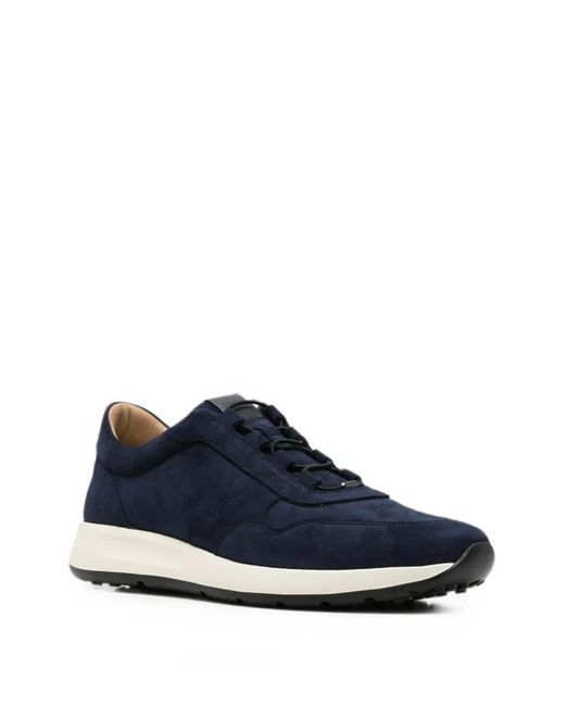 Tod's Blue Round-Toe Sneakers for men