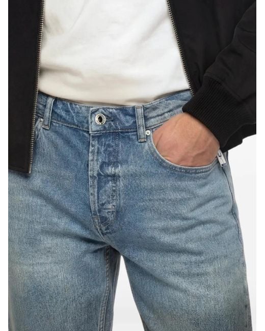Karl Lagerfeld Blue Tapered Jeans for men