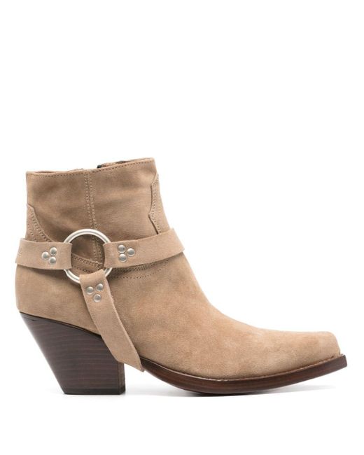 Sonora Boots Brown Jalapeno 60mm Ankle Boots