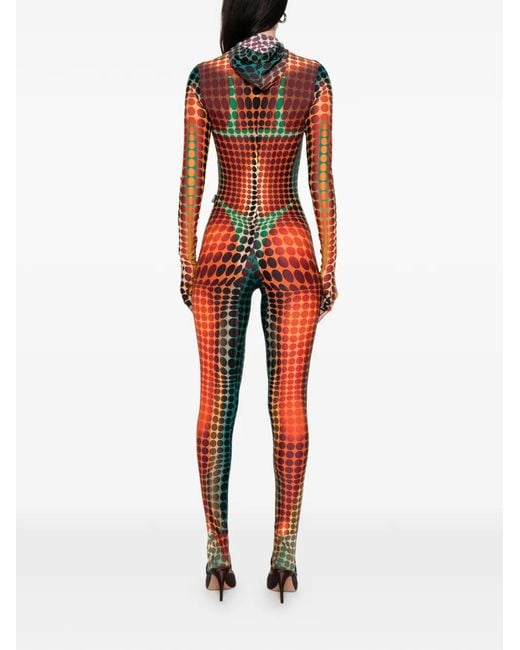 Jean Paul Gaultier Orange Jumpsuits