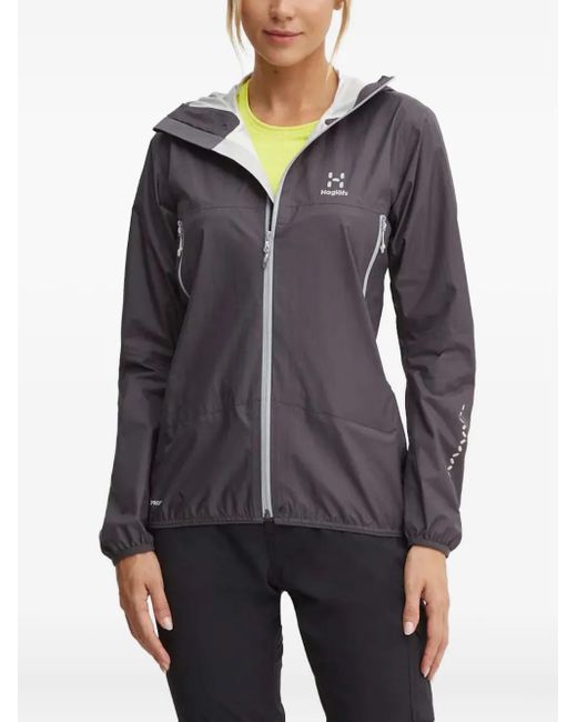 Haglöfs L.I.M Jack Met Capuchon in het Blue