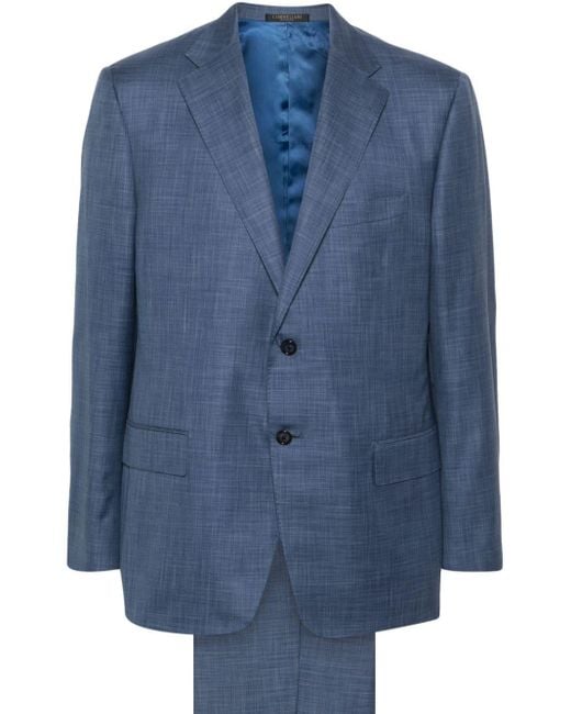 Corneliani Blue Single-breasted Suit for men