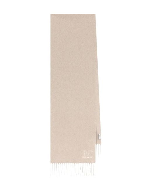 Foulard Con Logo di Max Mara in White