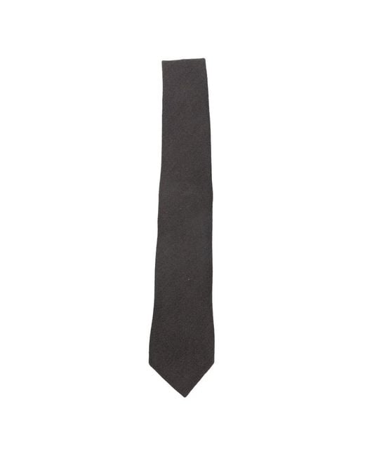 Canali White Textured Tie for men