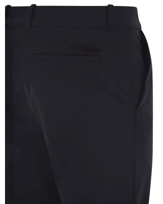Rrd Blue Button-Up Trousers for men