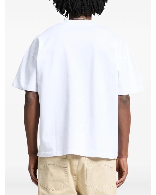 RETERNITY White Graphic T-Shirt for men