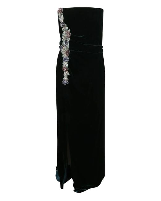 Costarellos Black Brisha Maxi Dresse