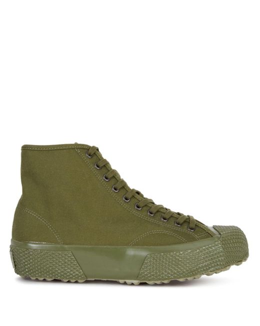 Superga Green 2435 Military Sneakers for men