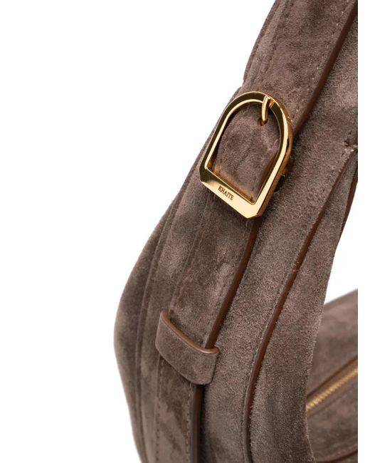 Khaite Brown Augustina Shoulder Bag