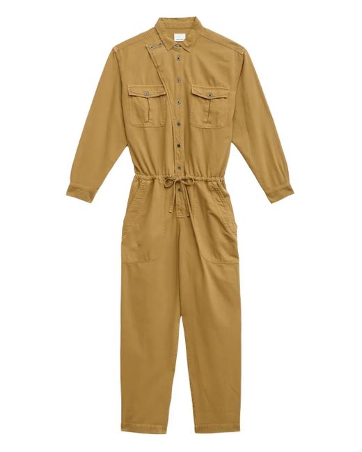 Isabel Marant Yellow Buttoned-Chelby Jumpsuit for men