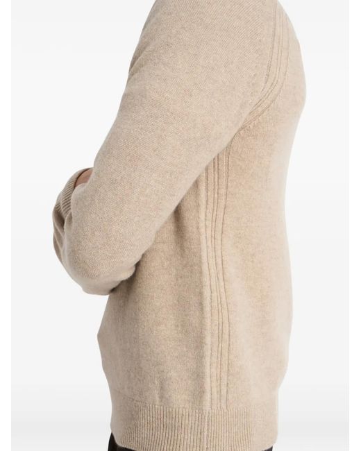 Pringle of Scotland Natural V-Neck Sweater for men