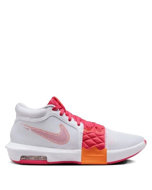 Nike Pink Lebron Witness 8 "Dunkin Donuts" Sneakers for men