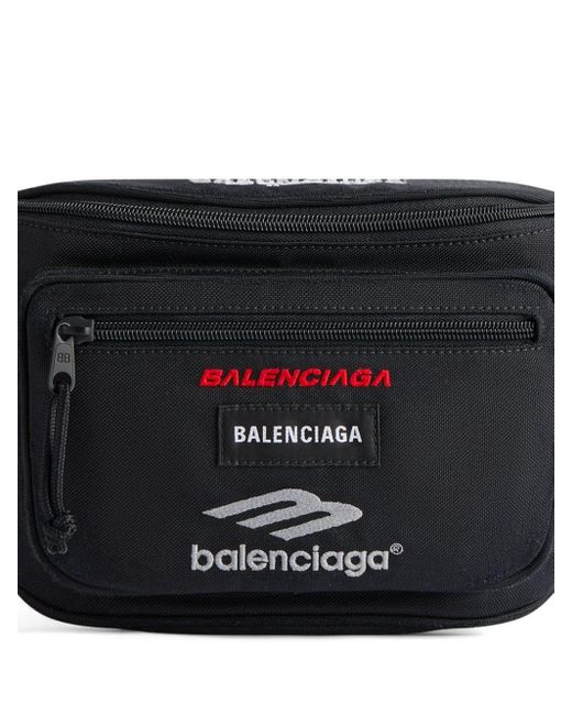 Sac banane Explorer Balenciaga pour homme en coloris Black