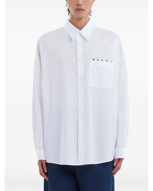 Marni White Shirts for men