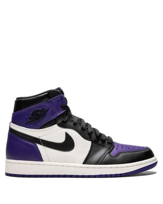 Nike Blue Air 1 Retro High Og "Court" Sneakers
