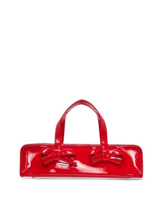 Comme des Garçons Red Teiban Ribbon Shoulder Bag