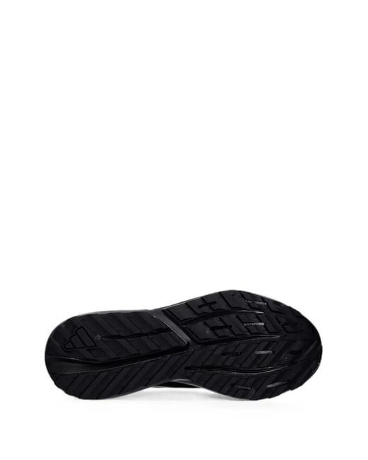 Adidas Black Lightblaze Vista Panelled Sneakers for men