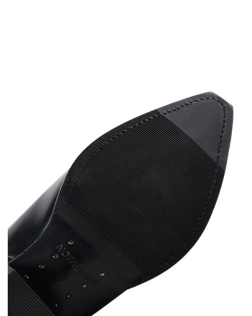Notabene Black Django Leather Boots