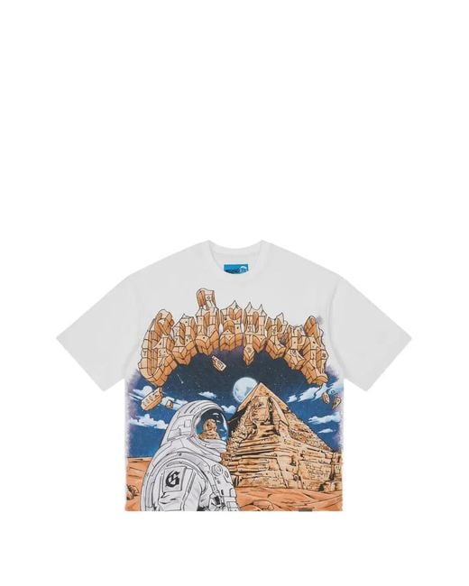 Godspeed Blue Sphinx Guardian T-Shirt for men