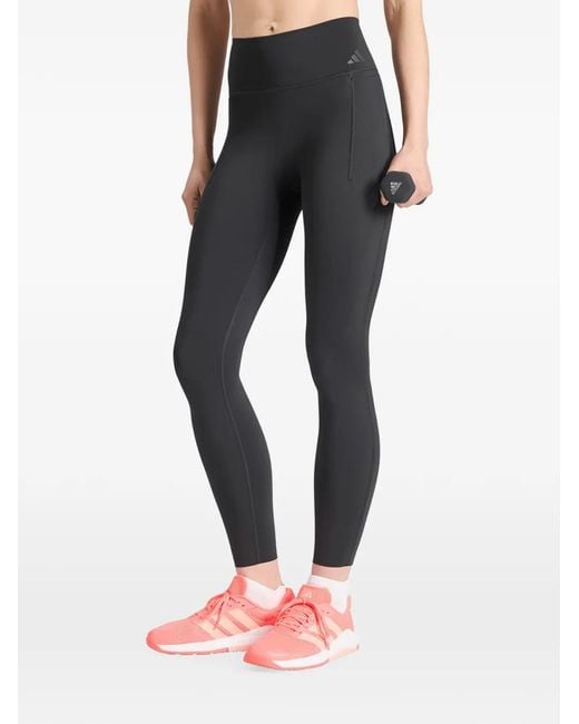 Adidas Black Optime Contour Leggings
