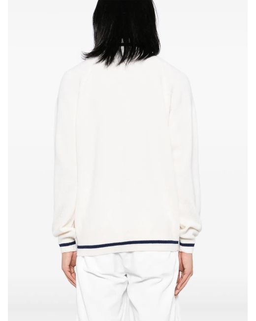 Chaqueta Con Logo Bordado Kiton de hombre de color White