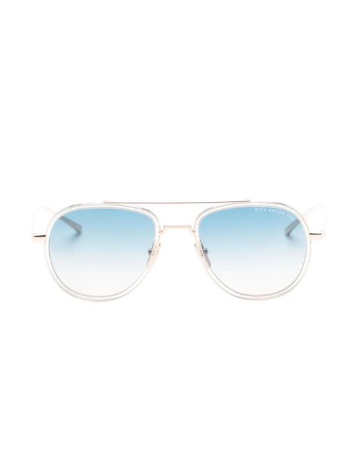 Dita Eyewear Blue Artoa.79X Pilot Sunglasses