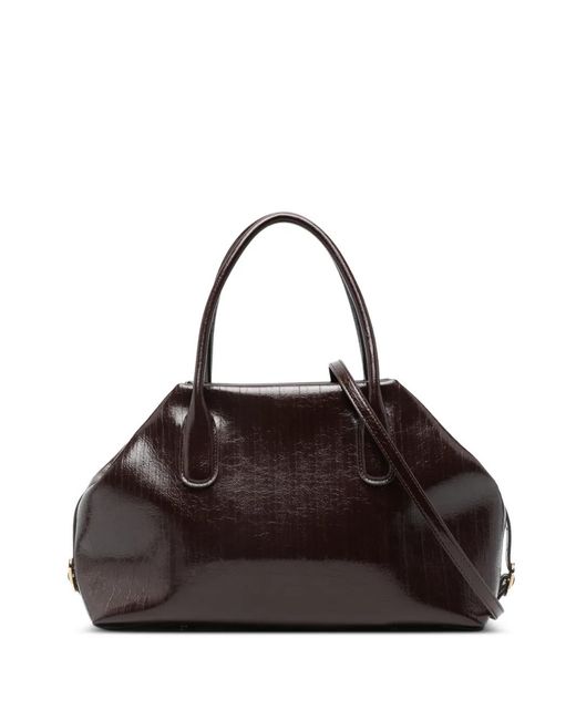 THEMOIRÈ Black Medium Tallia Trank Tote Bag