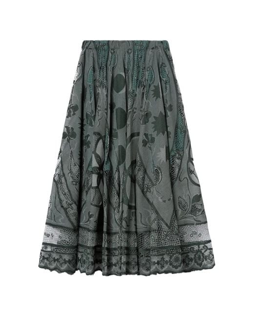 LaDoubleJ Gray Duchess Skirt