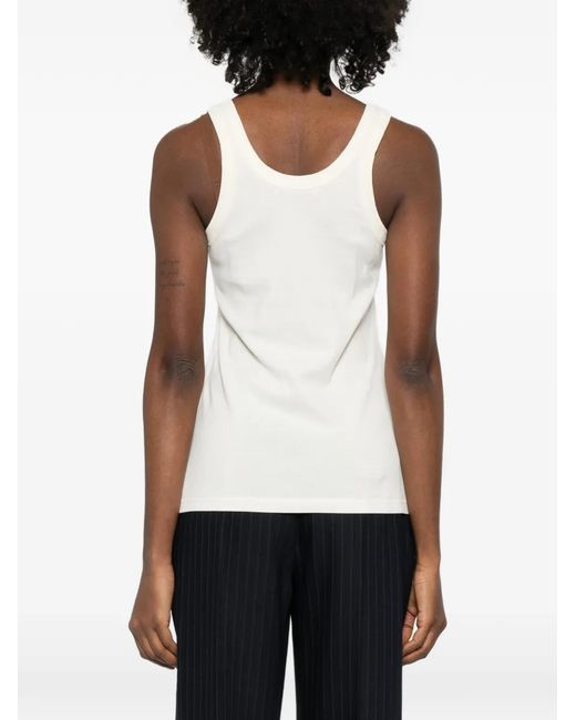Lemaire White Rib Tank Top
