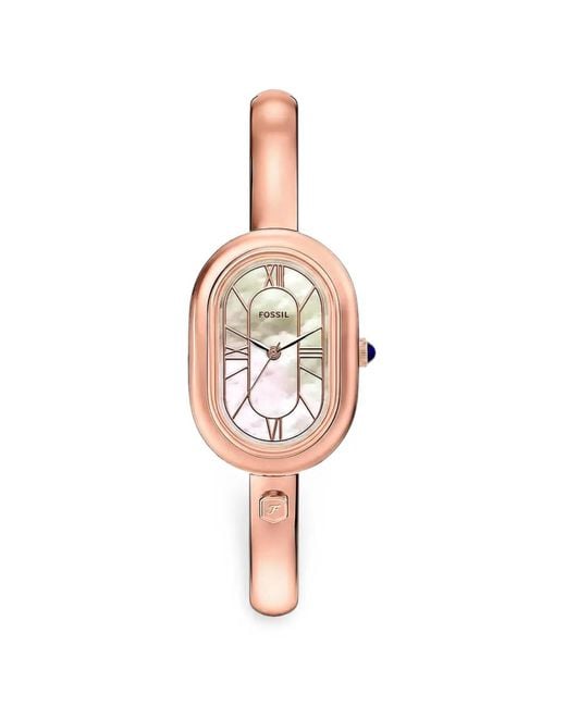 Fossil White Sloan 25Mm Watch