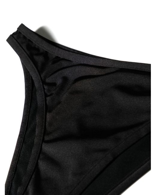 Balmain Black Logo-embellished Bikini Set