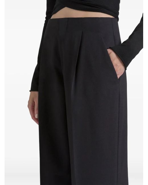 Alberta Ferretti Blue Plissierte Hose