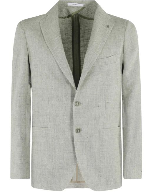 Tagliatore Linnen Blazer in het Green voor heren