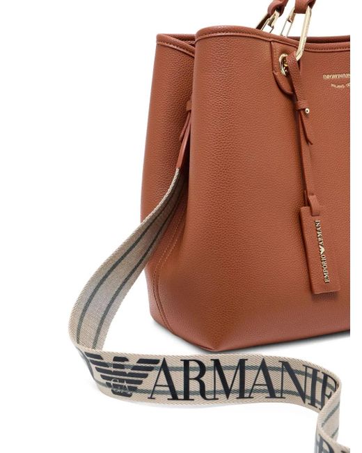 Emporio Armani Mittelgroße Tote Bag in Brown für Herren