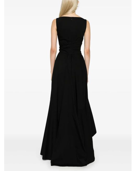 Talbot Runhof Black Homerie4 Maxikleid
