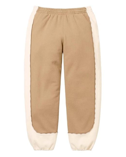 Supreme Natural Piping Sweatpants for men