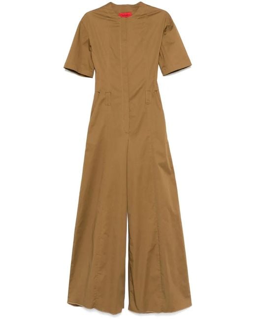 Thelatest Natural Wide-Leg Jumpsuit